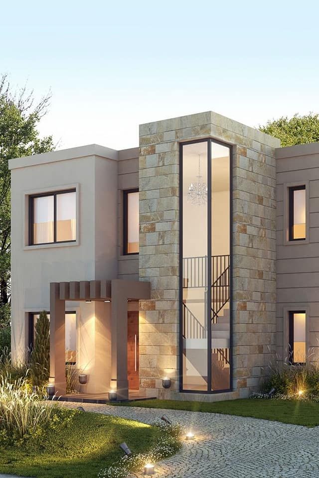 Maison contemporaine, exemple de projet immobilier